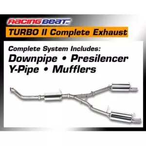 RACINGBEAT RX-7 FC REV TII EXHAUST SYSTEM 87-91 TURBO II