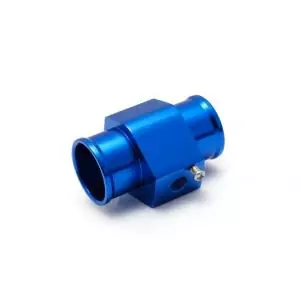 WS ALUMINUM TEMPERATURE SENSOR ADAPTER 38mm blau