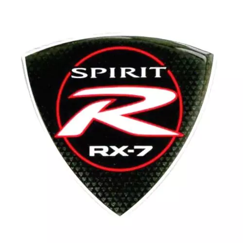 MAZDA RX-7 SPIRIT R KOTFLÜGEL EMBLEM