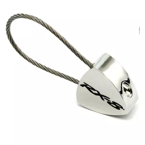 ROTARY13B1 STEEL CABLE RX8 KEY CHAIN