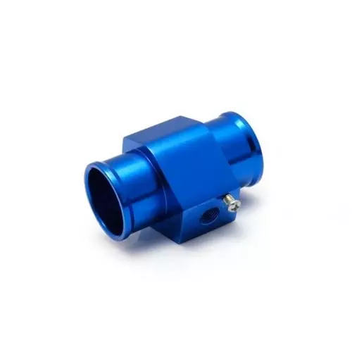 WS ALUMINUM TEMPERATURE SENSOR ADAPTER 38mm blue