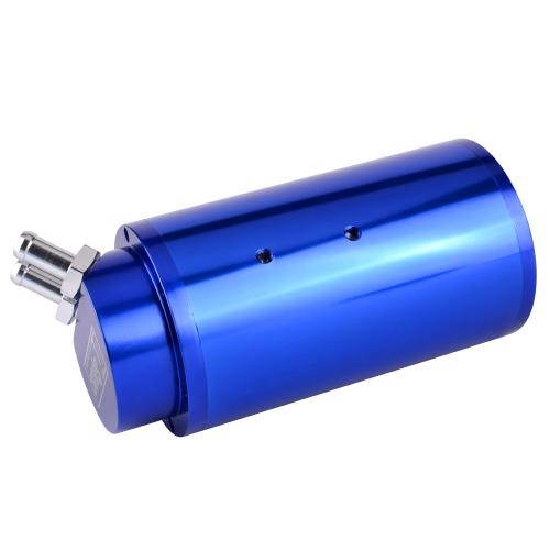 D1 SPEC Oil Catch Tank Round Blue Anodized