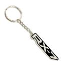 ROTARY13B1 KEYCHAIN RX-7 FC-FD LOGO BLACK