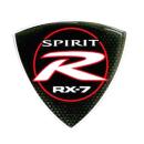 MAZDA RX-7 SPIRIT R FENDER EMBLEM