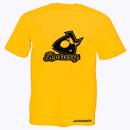 WANKELSHOP ANGRY ROTARY T-Shirt Gelb 3D Carbon