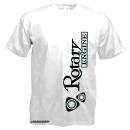 WANKELSHOP ROTARY ENGINE T-Shirt Weiß Carbon